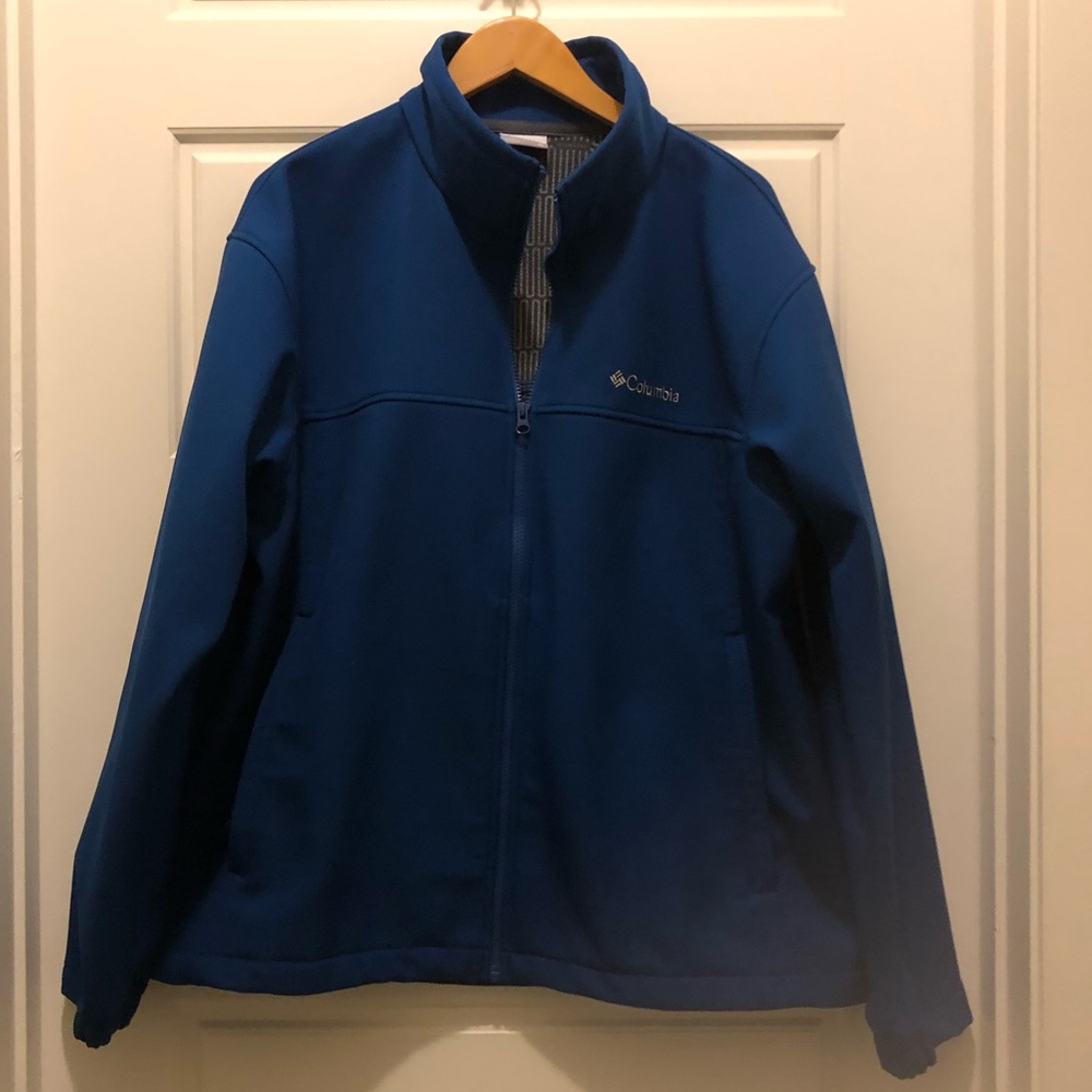 Blue Waterproof Columbia Jacket
